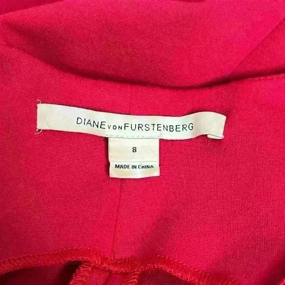Diane Von Furstenburg Pink Sleeveless Dress - Picture 7 of 15